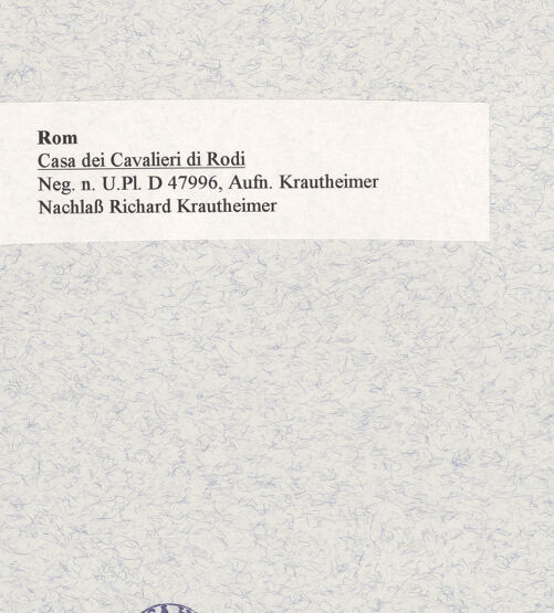 Rückseite von bh466414_recto