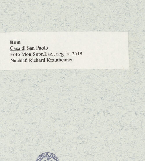 Rückseite von bh466443_recto