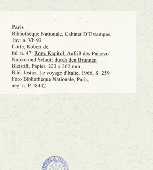 Rückseite von bh466545_recto