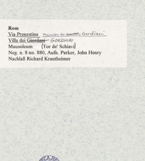 Rückseite von bh466955_recto