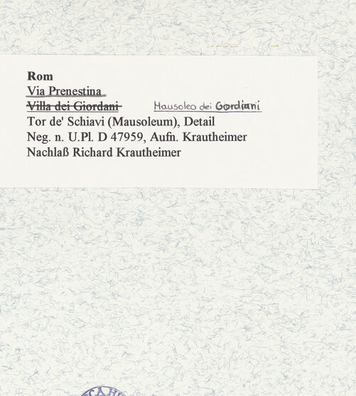 Rückseite von bh466957_recto