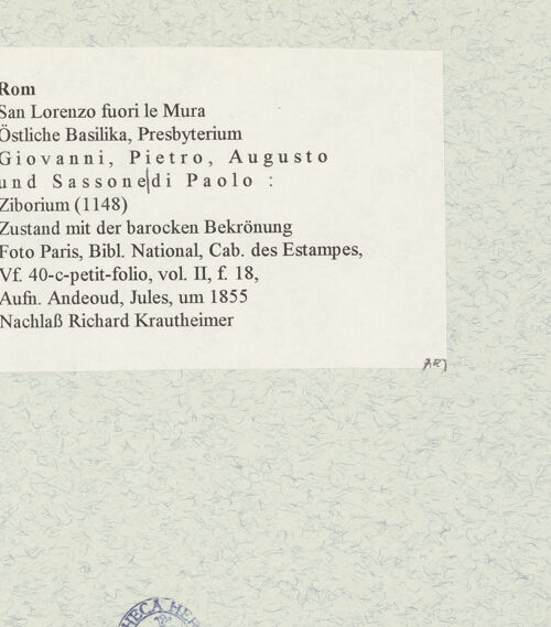 Rückseite von bh469954_recto