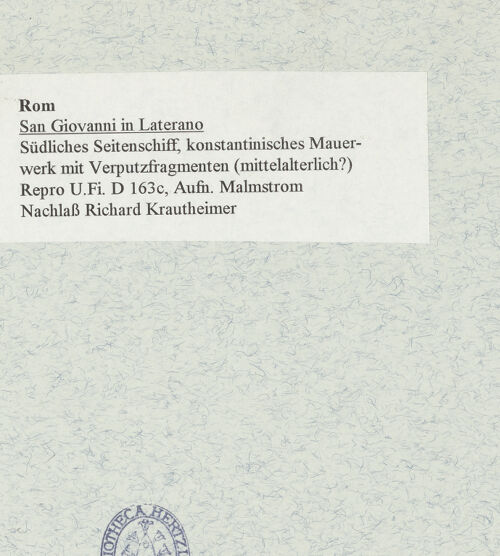 Rückseite von bh470977_recto