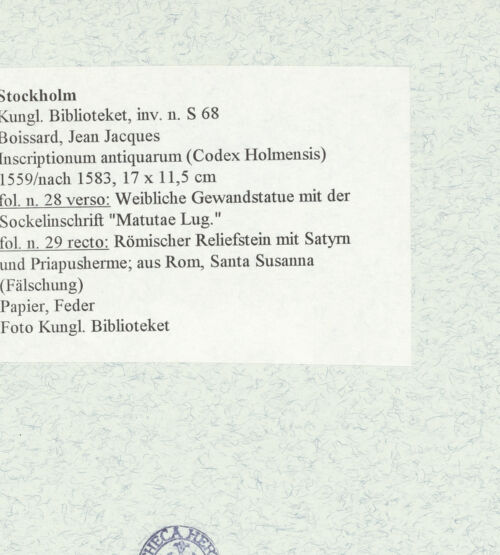 Rückseite von bh471060_recto