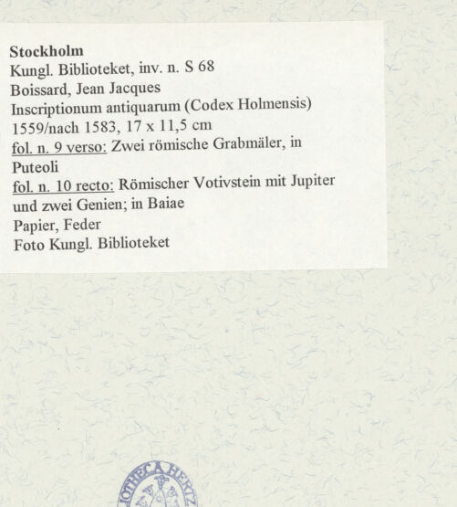 Rückseite von bh471071_recto