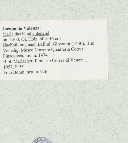 Rückseite von bh474208_recto