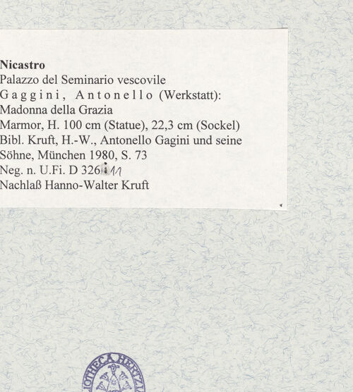 Rückseite von bh474692_recto