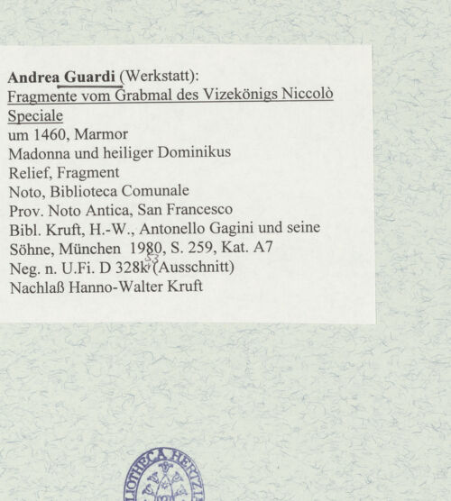 Rückseite von bh474693_recto