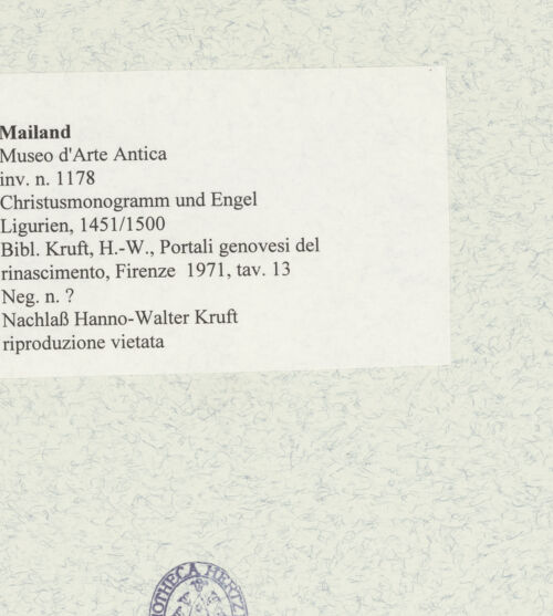 Rückseite von bh474818_recto