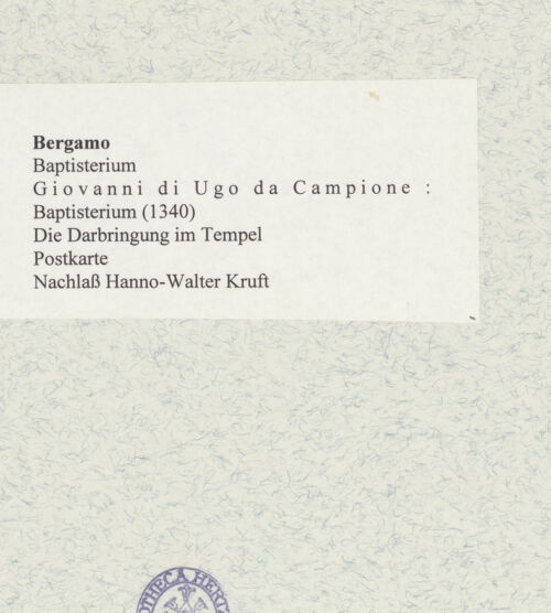 Rückseite von bh474918_recto