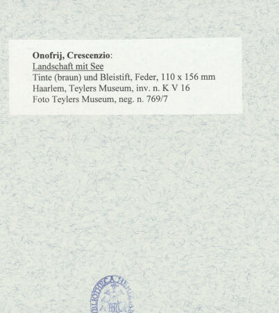 Rückseite von bh475959_recto