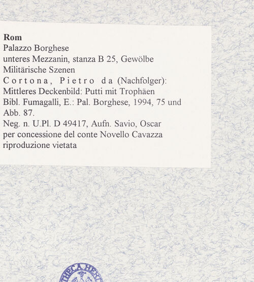 Rückseite von bh475983_recto