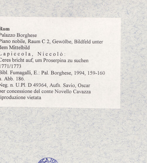 Rückseite von bh476029_recto