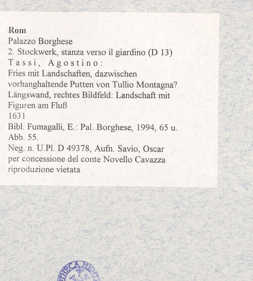 Rückseite von bh476044_recto