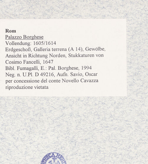 Rückseite von bh476045_recto