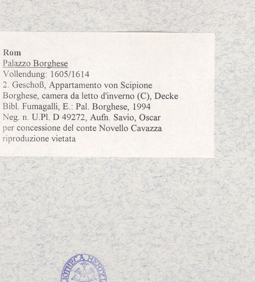 Rückseite von bh476052_recto