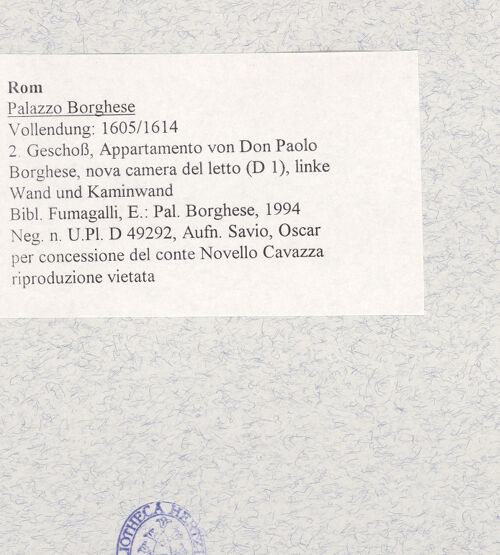 Rückseite von bh476061_recto