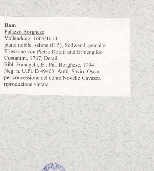 Rückseite von bh476068_recto