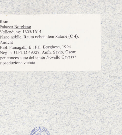 Rückseite von bh476070_recto