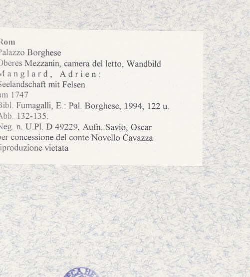 Rückseite von bh476097_recto