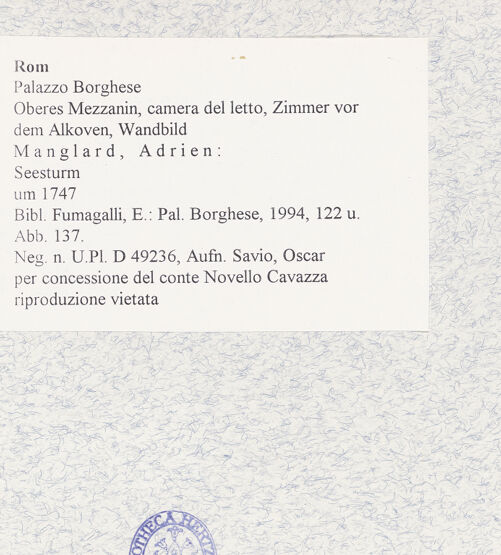 Rückseite von bh476101_recto