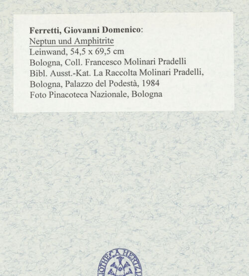 Rückseite von bh476460_recto