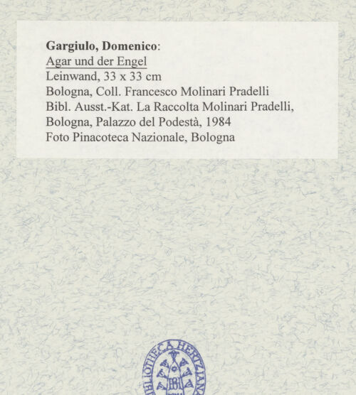 Rückseite von bh476474_recto