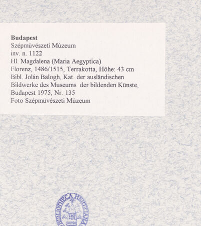 Rückseite von bh476652_recto