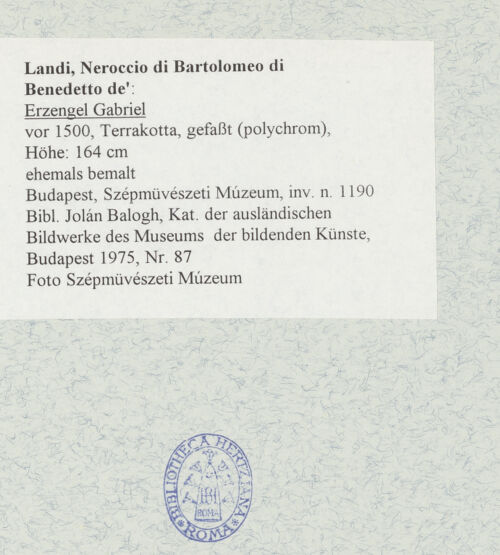 Rückseite von bh476982_recto