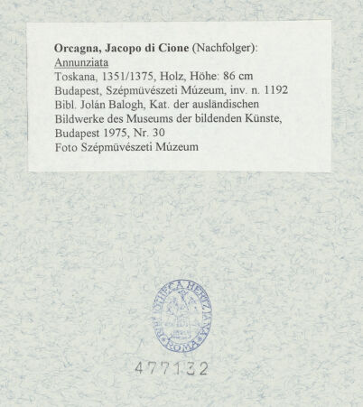 Rückseite von bh477132_recto