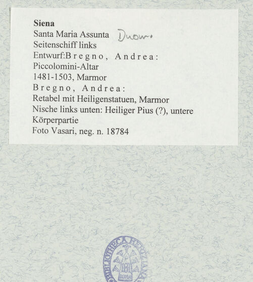 Rückseite von bh477476_recto