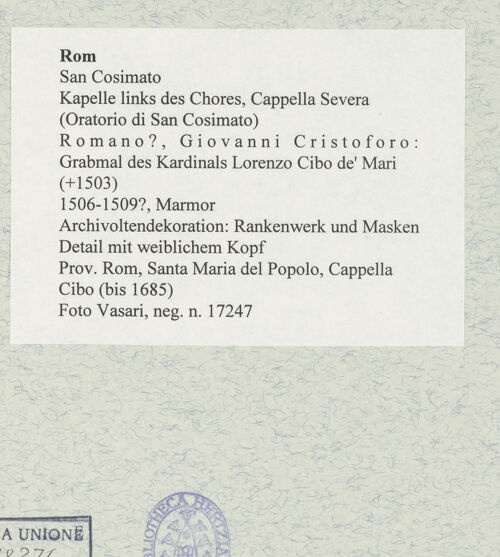 Rückseite von bh477499_recto