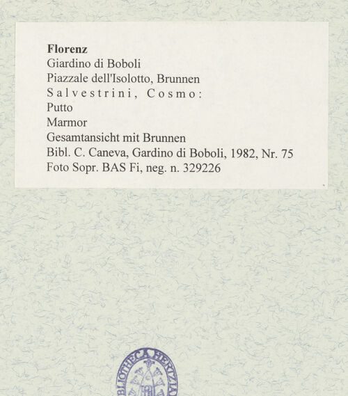 Rückseite von bh478564_recto