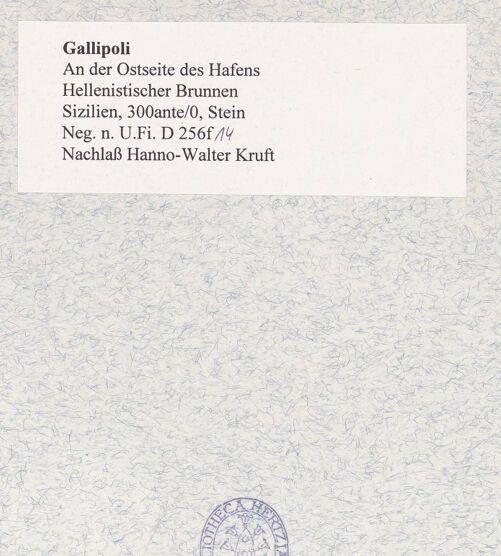 Rückseite von bh479475_recto