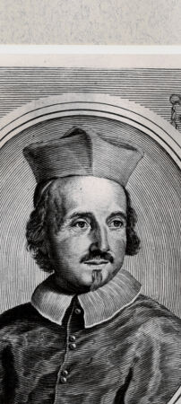 Rückseite von Istituto Nazionale per la Grafica [http://creativecommons.org/publicdomain/mark/1.0/] Bildnis des Kardinals Girolamo Casanate - , bh479834. Foto.