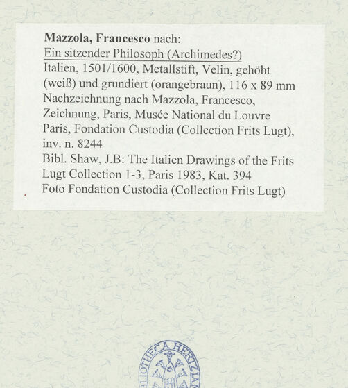 Rückseite von bh481509_recto