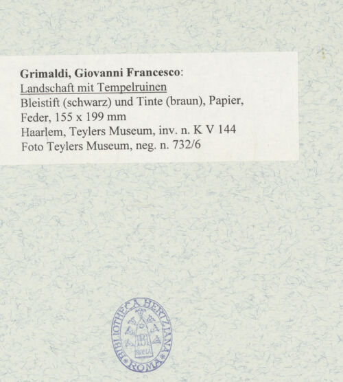 Rückseite von bh481679_recto