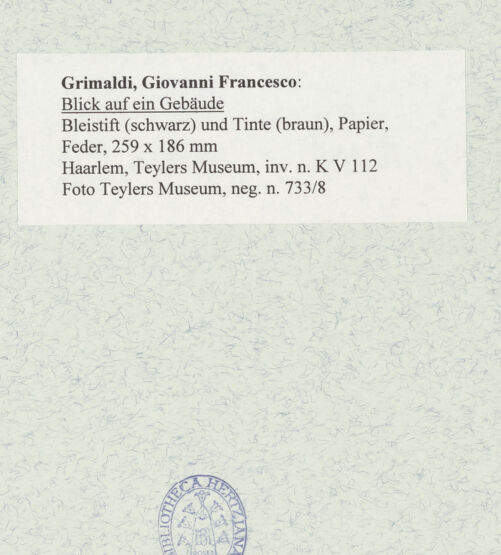 Rückseite von bh481685_recto