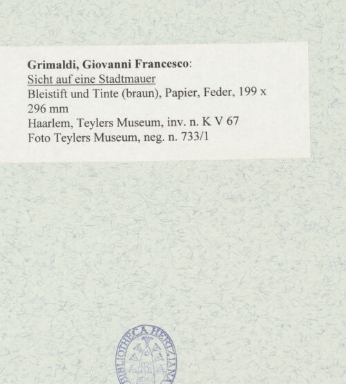 Rückseite von bh481904_recto