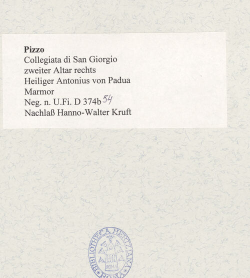 Rückseite von bh482841_recto