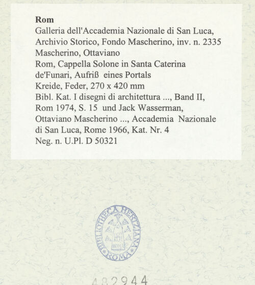 Rückseite von bh482944_recto