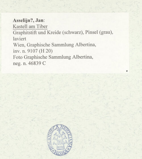 Rückseite von bh483067_recto