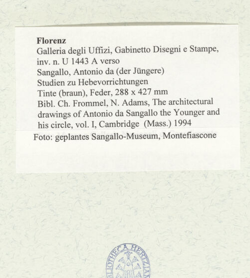 Rückseite von bh483455_recto