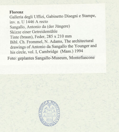 Rückseite von bh483458_recto