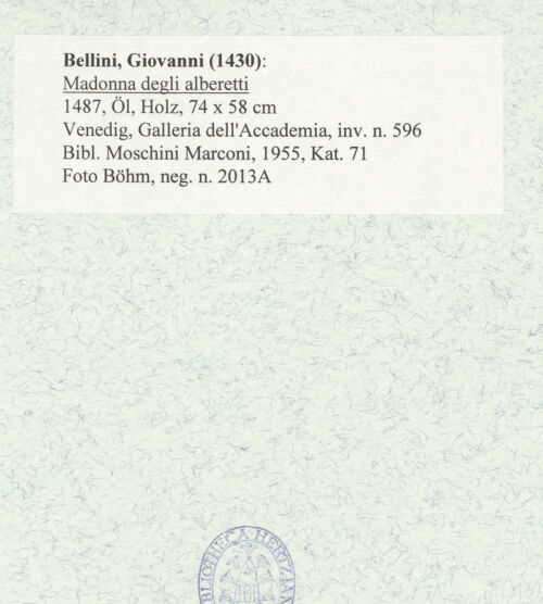 Rückseite von bh483878_recto