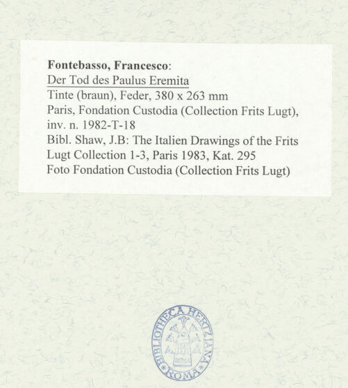 Rückseite von bh483941_recto