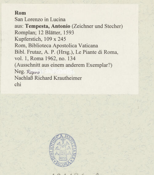 Rückseite von bh484476_recto