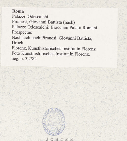 Rückseite von bh484566_recto