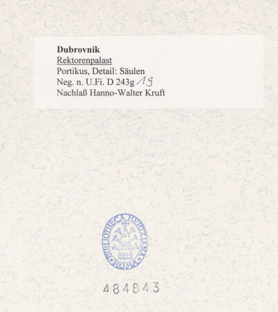 Rückseite von bh484843_recto