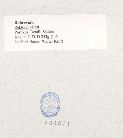 Rückseite von bh484871_recto